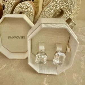 Swarovski Clip Crystal Earrings
